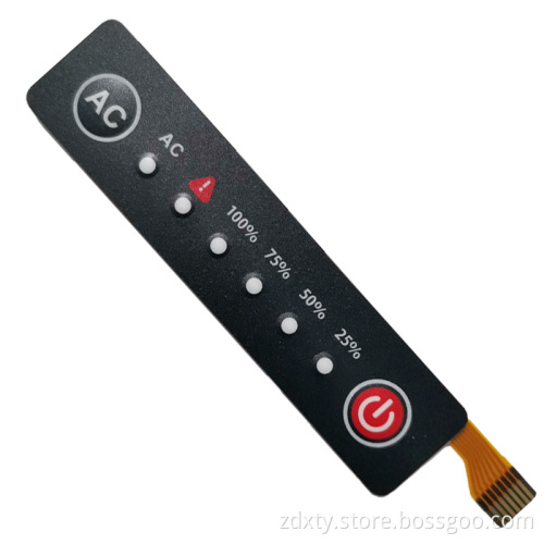 Custom LED Membrane Switch With Waterproof Function